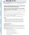 Cover page: Synthesis and preclinical evaluation of an Al18F radiofluorinated GLU-UREA-LYS(AHX)-HBED-CC PSMA ligand