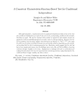 Cover page: A Consistent Characteristic-Function-Based Test for Conditional Independence