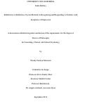 Cover page: Indifference to Difference: Factors Related to Recognizing and Responding to Students with Symptoms of Depression