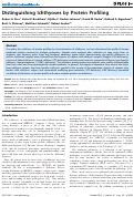 Cover page: Distinguishing Ichthyoses by Protein Profiling