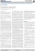 Cover page: Is Analogical Reasoning just Another Measure of Executive Functioning?