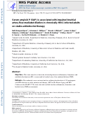 Cover page: Serum amyloid P (SAP) is associated with impaired brachial artery flow-mediated dilation in chronically HIV-1 infected adults on stable antiretroviral therapy