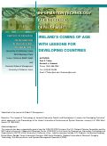 Cover page: Information Technology and Economic Development: Ireland's Coming of Age with Lessons for Developing Countries