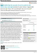 Cover page: Establishing the cascade of care for patients with tuberculous meningitis