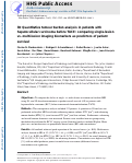 Cover page: 3D Quantitative tumour burden analysis in patients with hepatocellular carcinoma before TACE: comparing single-lesion vs. multi-lesion imaging biomarkers as predictors of patient survival