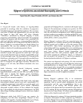 Cover page: Sjögren’s Syndrome-associated Neuropathy and Cirrhosis