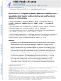 Cover page: Assessment of Lifespan Functioning Attainment (ALFA) scale: A quantitative interview for self-reported current and functional decline in schizophrenia