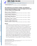 Cover page: The Architecture of an Internal, Scientific, Presubmission Review Program Designed to Increase the Impact and Success of Grant Proposals and Manuscripts.