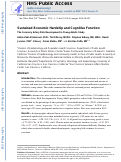 Cover page: Sustained Economic Hardship and Cognitive Function: The Coronary Artery Risk Development in Young Adults Study