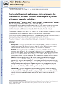 Cover page: Prehospital Hypertonic Saline Resuscitation Attenuates the Activation and Promotes Apoptosis of Neutrophils in Patients With Severe Traumatic Brain Injury