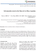 Cover page: Soil nematodes stored at the Museo de La Plata, Argentina