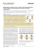 Cover page: Nonenzymatic Synthesis of the P‑Cluster in the Nitrogenase MoFe Protein: Evidence of the Involvement of All-Ferrous [Fe4S4]0 Intermediates