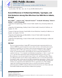 Cover page: Racial Differences in Partnership Attributes, Typologies, and Risk Behaviors Among Men Who Have Sex With Men in Atlanta, Georgia