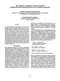 Cover page: The Acquisition of Japansese Numeral Classifiers -Linkage Between Grammatical Forms and Conceptual Categories-