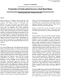 Cover page: Presentation of Giardia lamblia Found on a Small Bowel Biopsy