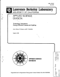 Cover page: Technology Assessment: Energy-Efficient Commercial Lighting