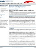 Cover page: New constraints on the variation of the geomagnetic field during the late Neolithic period: Archaeointensity results from Sichuan, southwestern China