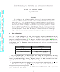 Cover page: Étale homological stability and arithmetic statistics