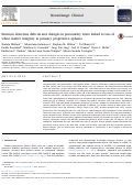 Cover page: Emotion detection deficits and changes in personality traits linked to loss of white matter integrity in primary progressive aphasia