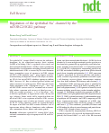 Cover page: Regulation of the epithelial Na+ channel by the mTORC2/SGK1 pathway