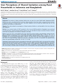 Cover page: User Perceptions of Shared Sanitation among Rural Households in Indonesia and Bangladesh