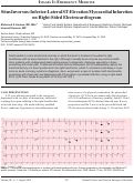 Cover page: Situs Inversus: Inferior-Lateral ST-Elevation Myocardial Infarction on Right-Sided Electrocardiogram