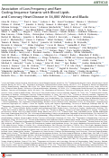 Cover page: Association of Low-Frequency and Rare Coding-Sequence Variants with Blood Lipids and Coronary Heart Disease in 56,000 Whites and Blacks