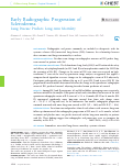 Cover page: Early Radiographic Progression of Scleroderma: Lung Disease Predicts Long-term Mortality.