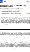 Cover page: Characterization of Cell Glycocalyx with Mass Spectrometry Methods