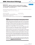 Cover page: SELECTpro: effective protein model selection using a structure-based energy function resistant to BLUNDERs