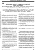 Cover page: Ultrasound-Guided Percutaneous Peripheral Nerve Stimulation: Neuromodulation of the Sciatic Nerve for Postoperative Analgesia Following Ambulatory Foot Surgery, a Proof-of-Concept Study