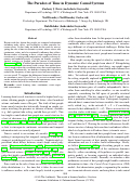 Cover page: The Paradox of Time in Dynamic Causal Systems