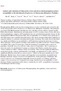 Cover page: Analysis and evaluation of China-native citrus and citrus related germplasm on their susceptibility to the infestation by Diaphorina citri Kuwayama (Homotera: Psyllidae)