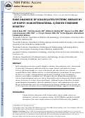 Cover page: Rare diagnosis of IgG4-related systemic disease by lip biopsy in an international Sjögren syndrome registry.