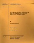 Cover page: Dynamic Analysis of Large Linear Structure-Foundation Systems with Local Nonlinearities