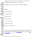 Cover page: COVID‐19 in vaccinated versus unvaccinated hematologic malignancy patients