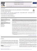 Cover page: A mixed-methods study on end-user perceptions of transitioning to reusable surgical gowns