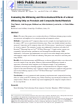 Cover page: Evaluating the Whitening and Microstructural Effects of a Novel Whitening Strip on Porcelain and Composite Dental Materials.