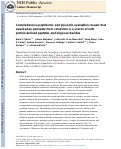 Cover page: Comprehensive peptidomic and glycomic evaluation reveals that sweet whey permeate from colostrum is a source of milk protein-derived peptides and oligosaccharides