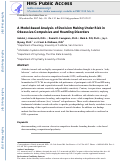 Cover page: A model-based analysis of decision making under risk in obsessive-compulsive and hoarding disorders