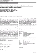 Cover page: Characterization of highly stable liposomal and immunoliposomal formulations of vincristine and vinblastine