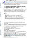 Cover page: Comparing Use of Low-Value Health Care Services Among U.S. Advanced Practice Clinicians and Physicians.