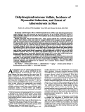 Cover page: Dehydroepiandrosterone sulfate, incidence of myocardial infarction, and extent of atherosclerosis in men.