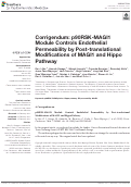 Cover page: Corrigendum: p90RSK-MAGI1 Module Controls Endothelial Permeability by Post-translational Modifications of MAGI1 and Hippo Pathway.