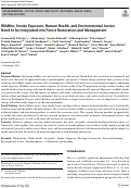 Cover page: Wildfire, Smoke Exposure, Human Health, and Environmental Justice Need to be Integrated into Forest Restoration and Management