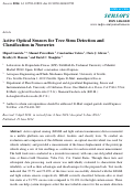 Cover page: Active optical sensors for tree stem detection and classification in nurseries.