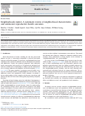 Cover page: Neighborhoods matter. A systematic review of neighborhood characteristics and adolescent reproductive health outcomes