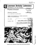 Cover page: DYNAMIC LOAD BALANCING OF A VORTEX CALCULATION RUNNING ON MULTIPROCESSORS