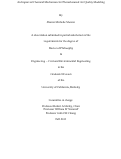 Cover page: An Improved Chemical Mechanism for Photochemical Air Quality Modeling