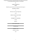 Cover page: An Experimental Investigation of the Heat Exchanger and Combustion Characteristics of a Fuel-Integrated Energy Recuperative Aircraft Engine